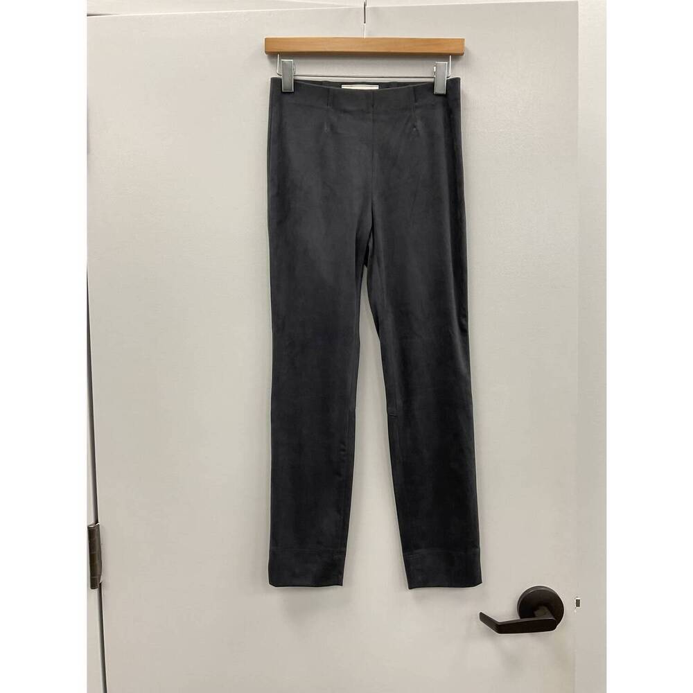 NEW SEDUCTIVE navy tapered sabrina velour pant in navy